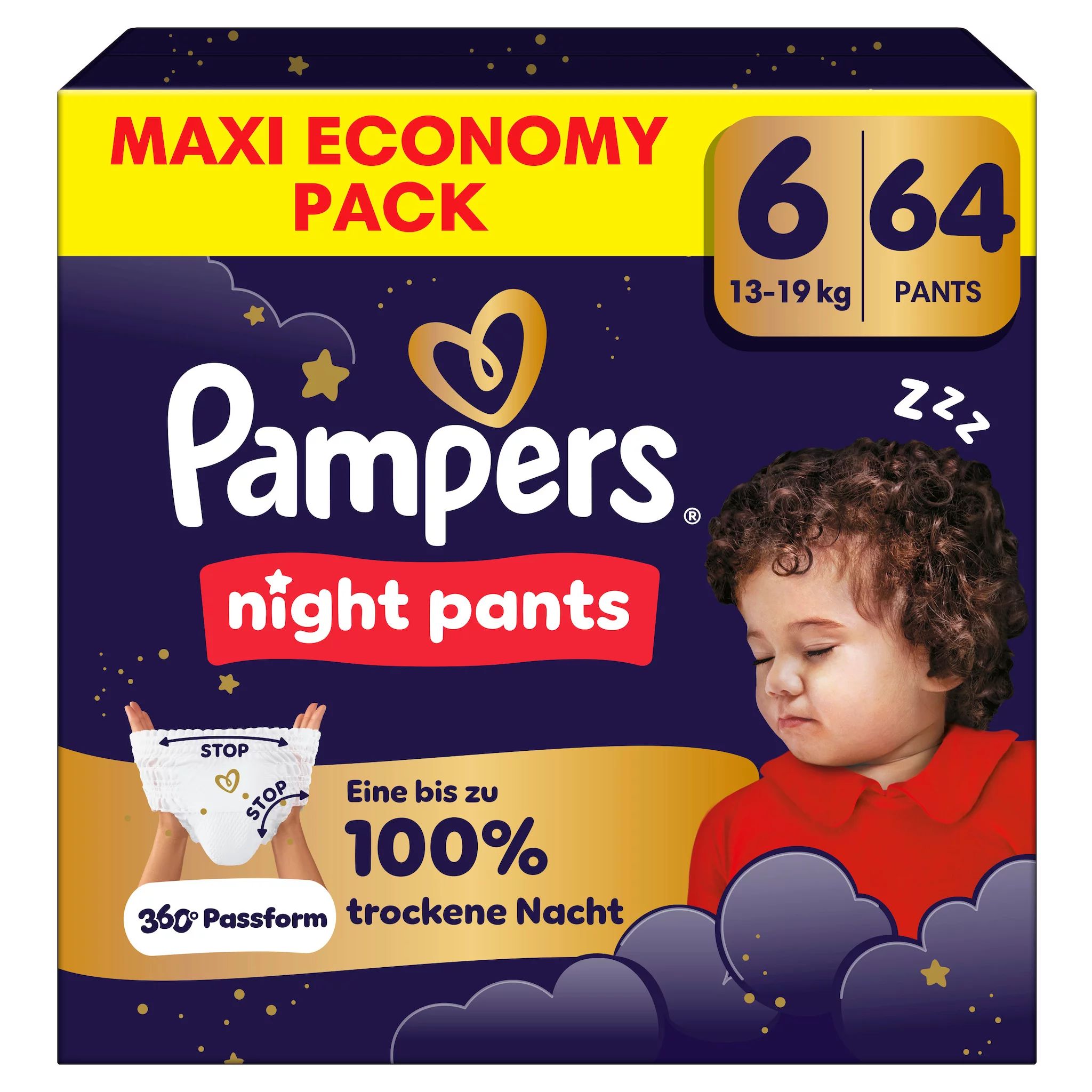 Pampers Night Pants Gr.6 Maxi 