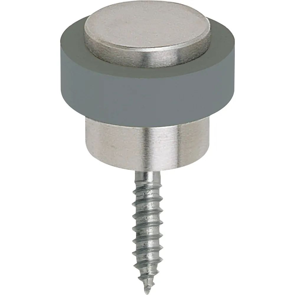 SOLIDO Bodentürpuffer - ø 48 mm, Edelstahl matt