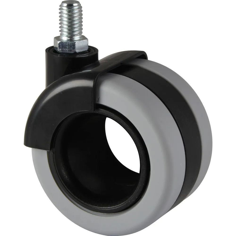 Ogtm s.r.l. oficine meccaniche Doppel-Lenkrolle Rotola Office 50 kg Gewindestift