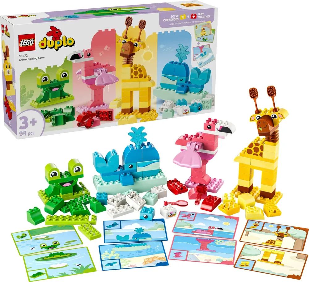 LEGO 10472 Duplo Wir Bauen Tiere