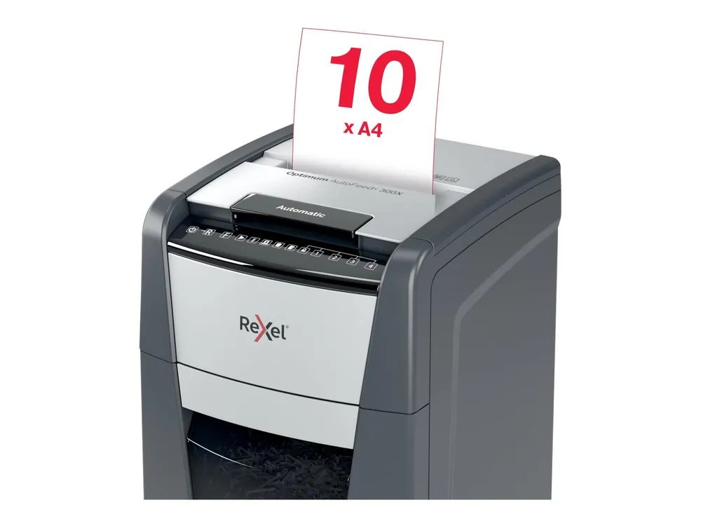 Rexel Optimum AutoFeed+ 300X - Vorzerkleinerer