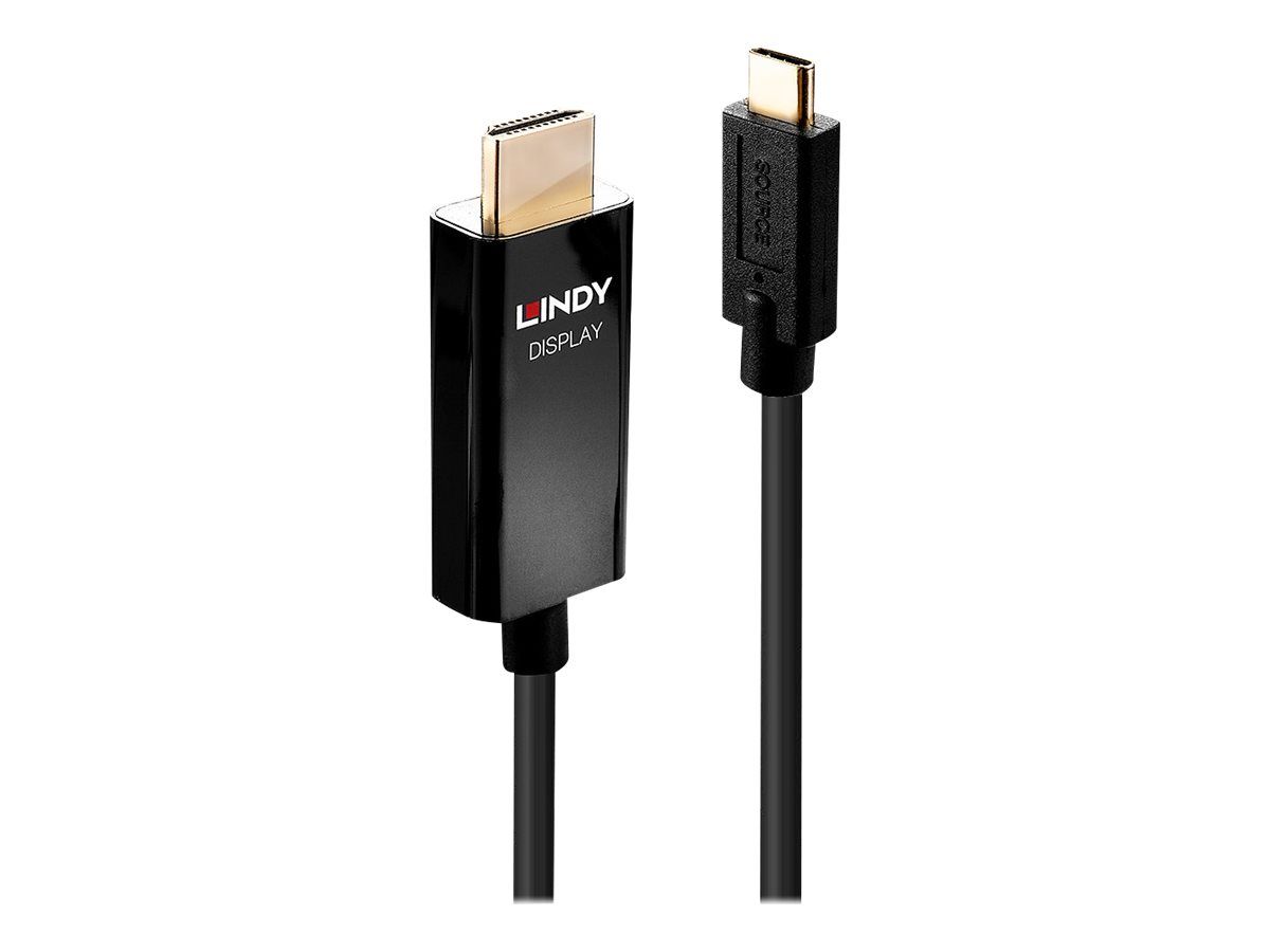 Lindy Adapterkabel - 24 pin USB-C männlich zu HDMI männlich