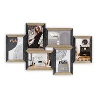 Zep Vercelli - MDF-Platten - Schwarz - Braun - Bilderrahmen-Set - Wand - 10 x 15 cm - Rechteckig