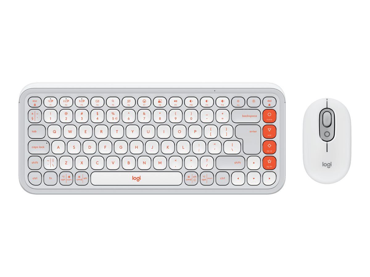 Logitech POP ICON COMBO - OFF WHITE - US INT'L - INTNL-973