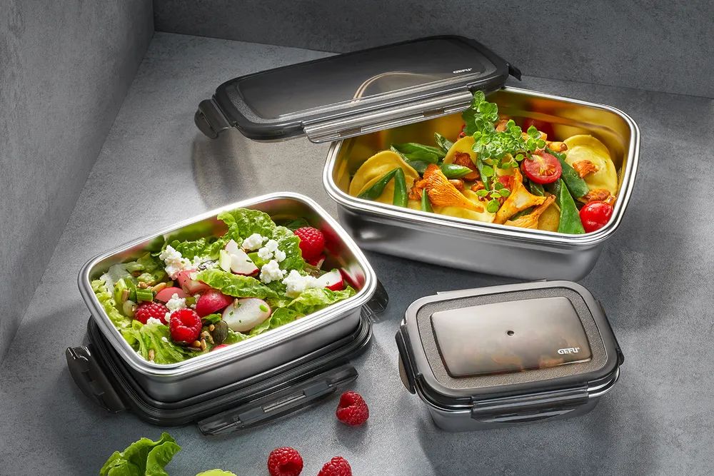 GEFU Frischhaltedosen-Set PREPPO, 3-teilig