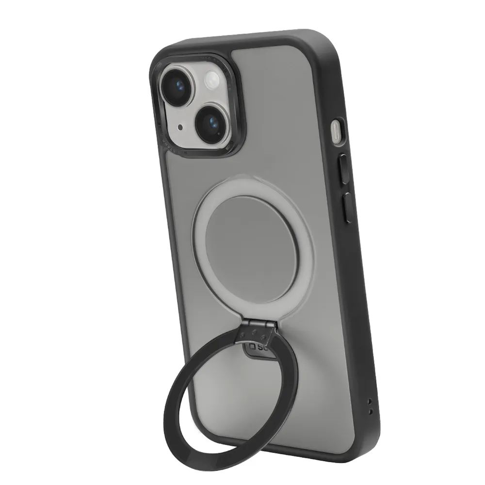 SBS MAG STAND MagSafe kompatibles Cover für iPhone 15, schwarz