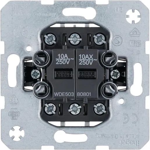 Hager SERIEN WECHSEL-SCHALTER/TASTER / HAGERS WDE50380801
