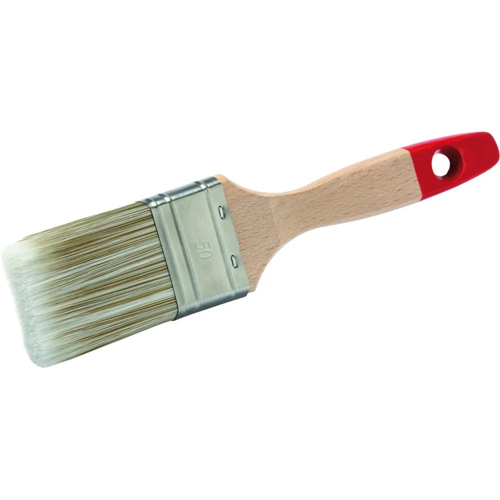 SCHULLER Allround Flachpinsel mit Holzstiel Größe 50 mm