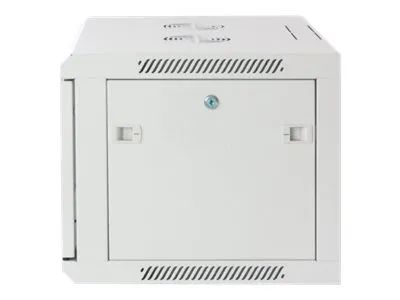 Intellinet Network Cabinet, Wall Mount (Standard), 15U, Usable Depth 350mm/Width 540mm, Grey, Assembled, Max 60kg, Metal & Glass Door, Back Panel, Removeable Sides,Suitable also for use on desk or floor, 19",Parts for wall install (eg screws/rawl plu