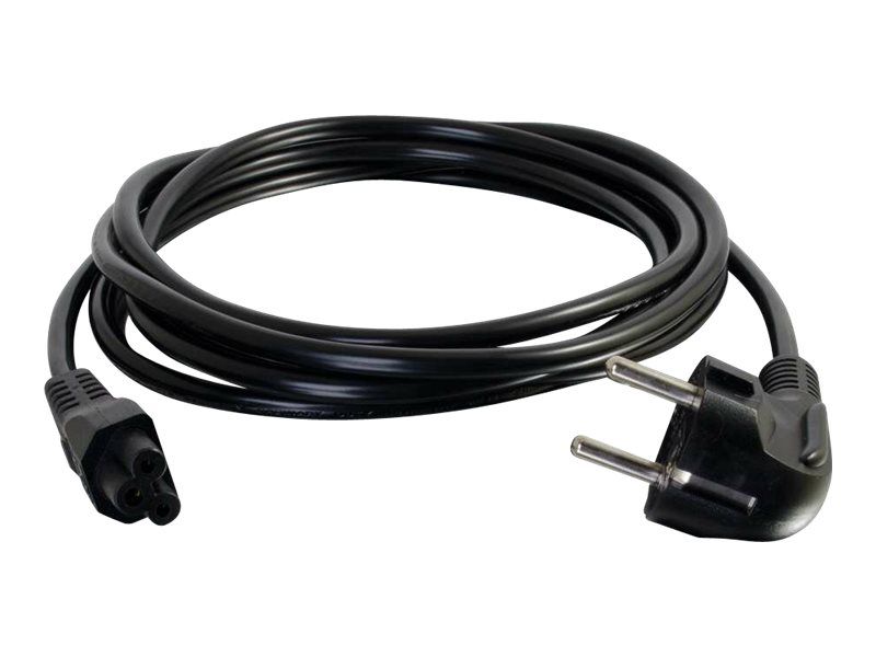 C2G Laptop Netzkabel - Stromkabel - IEC 60320 C5 zu power CEE 7/7 (M)