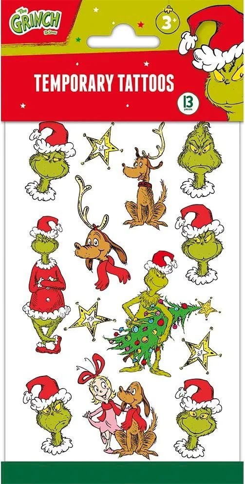 EMPEAK Holding GmbH GRINCH TATTOO-SET