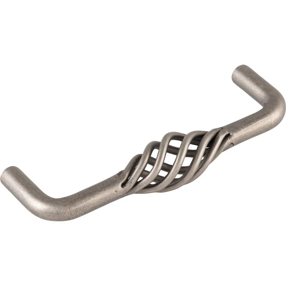 Siro Griff Cage LA 96 mm, Breite 104 mm, Stahl altzinn antik