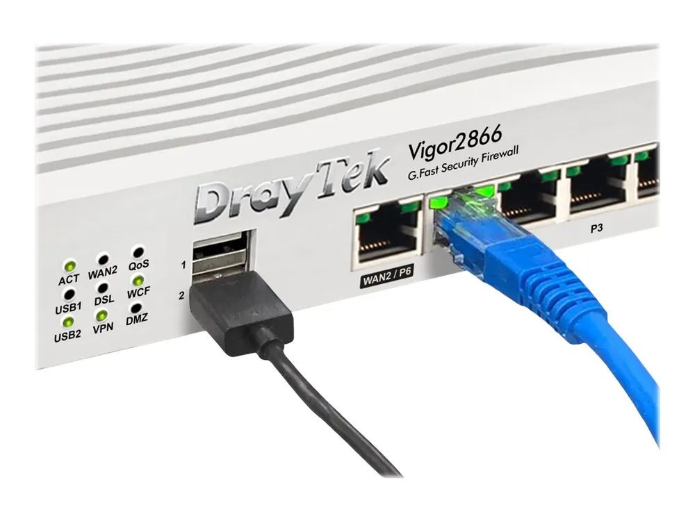 Draytek Vigor 2866 - Router - DSL-Modem 5-Port-Switch