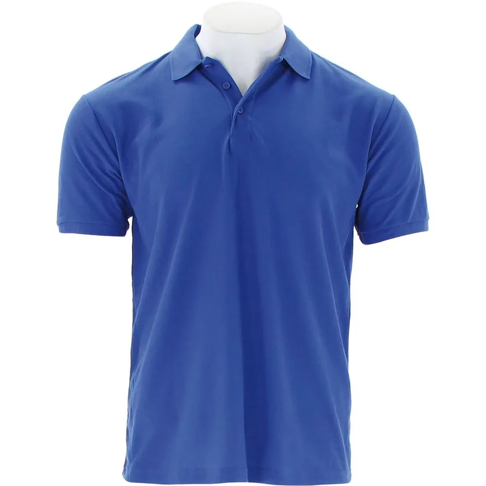FRUIT OF THE LOOM Polo-Shirt Piqué Type F502 royalblau XXL