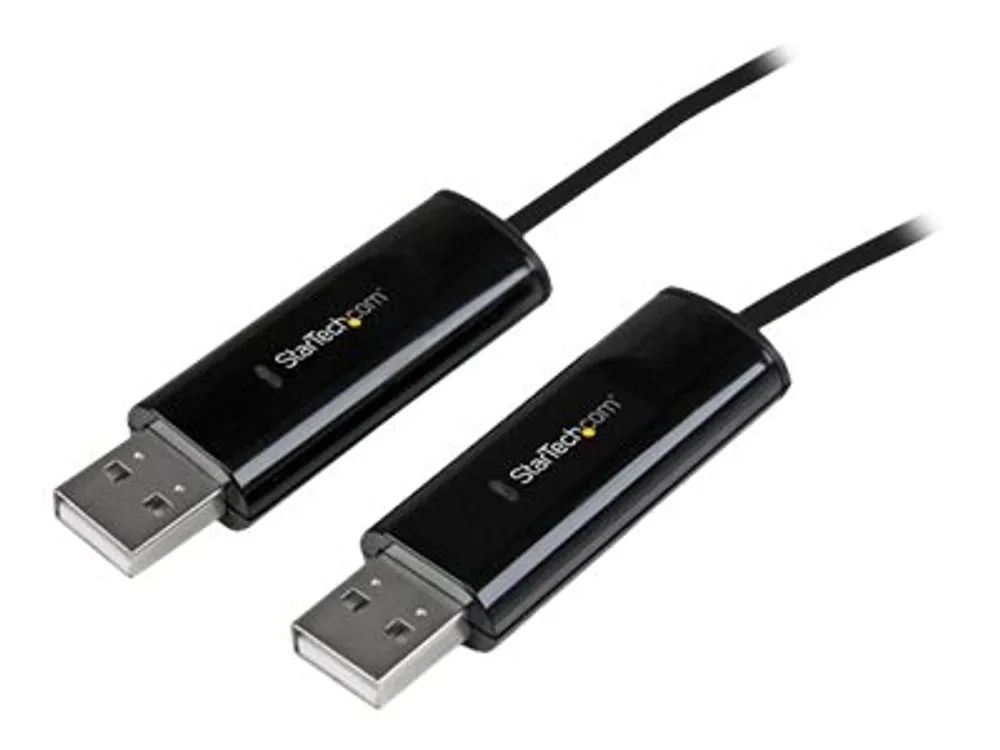 StarTech.com 2 Port USB Tastatur und Maus KM Switch / Umschalter mit Datentransfer für PC und Mac