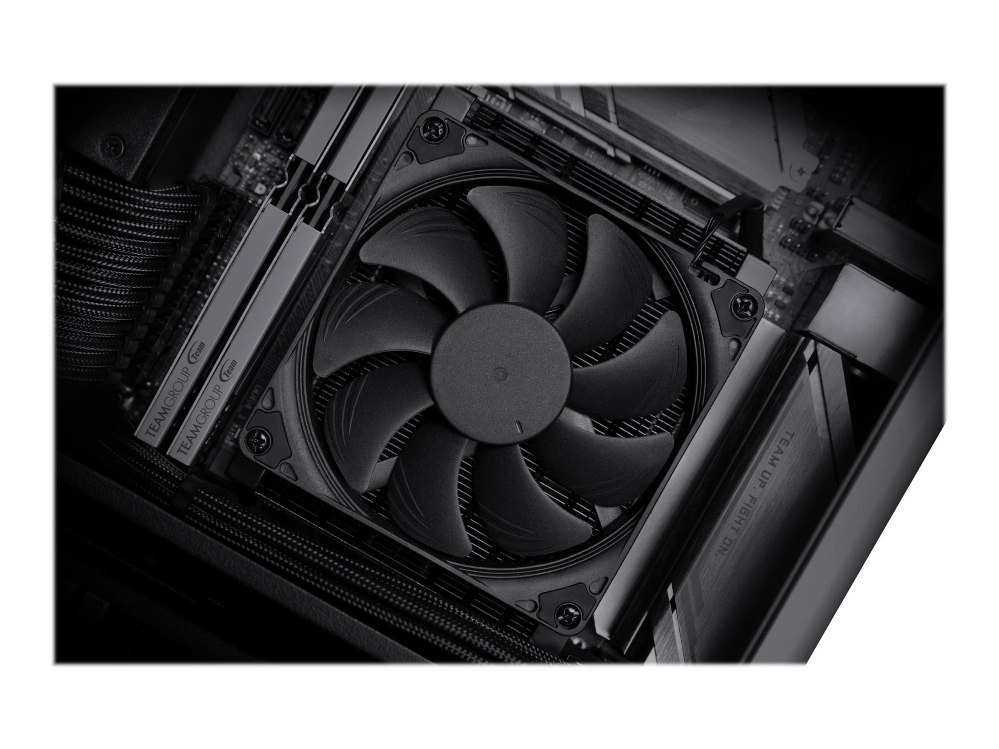 Noctua NH-L9a-AM4 chromax.black - Prozessor-Luftkühler - (für: AM4)