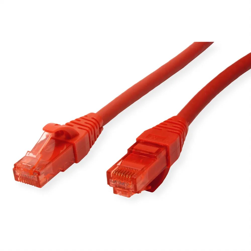 ROLINE Patchkabel Cat.6 UTP, Component Level, LSOH, rot, 5 m