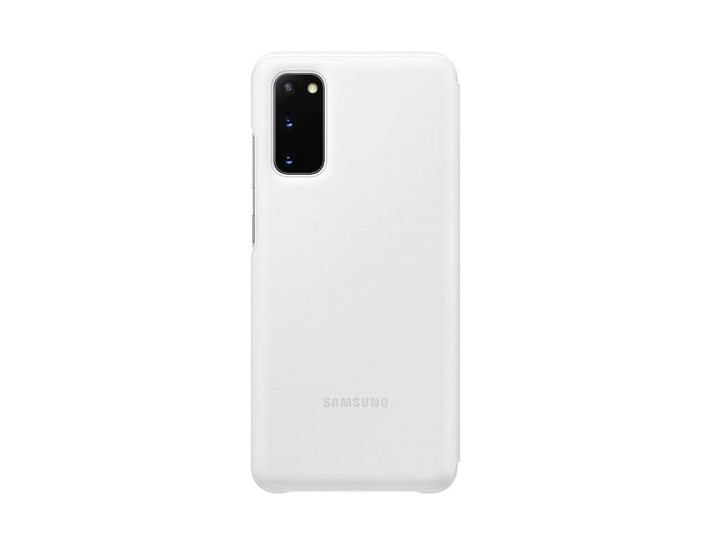Samsung LED-View-Cover "EF-NG980" für Galaxy S20, Weiss
