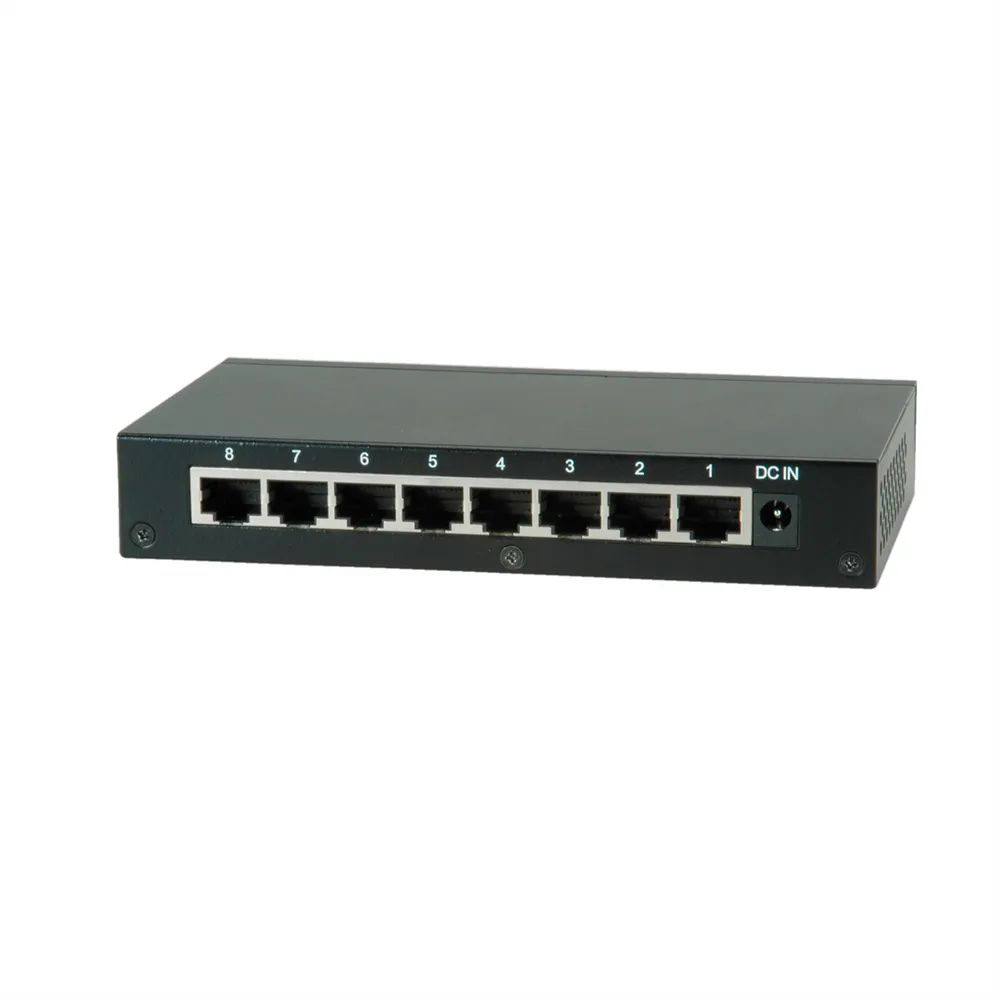 ROLINE Gigabit Ethernet Switch, 8 Ports