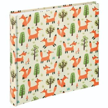 Hama Jumbo-Album "Forest", 30x30 cm, 100 weiße Seiten, Fox