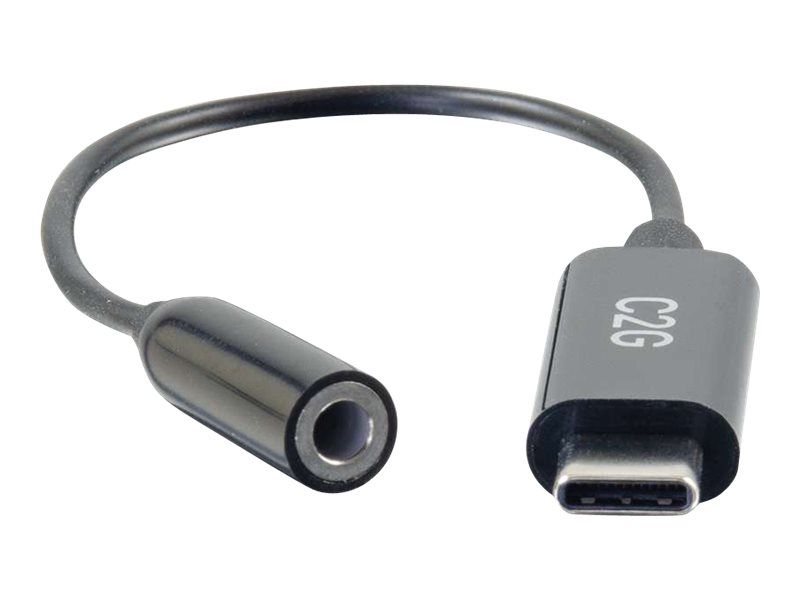 C2G USB C to 3.5mm Audio Adapter - USB C to AUX Cable
