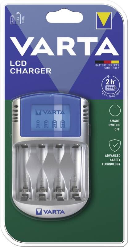 Varta Tisch-Ladegerät LCD-Charger+12V & USB
