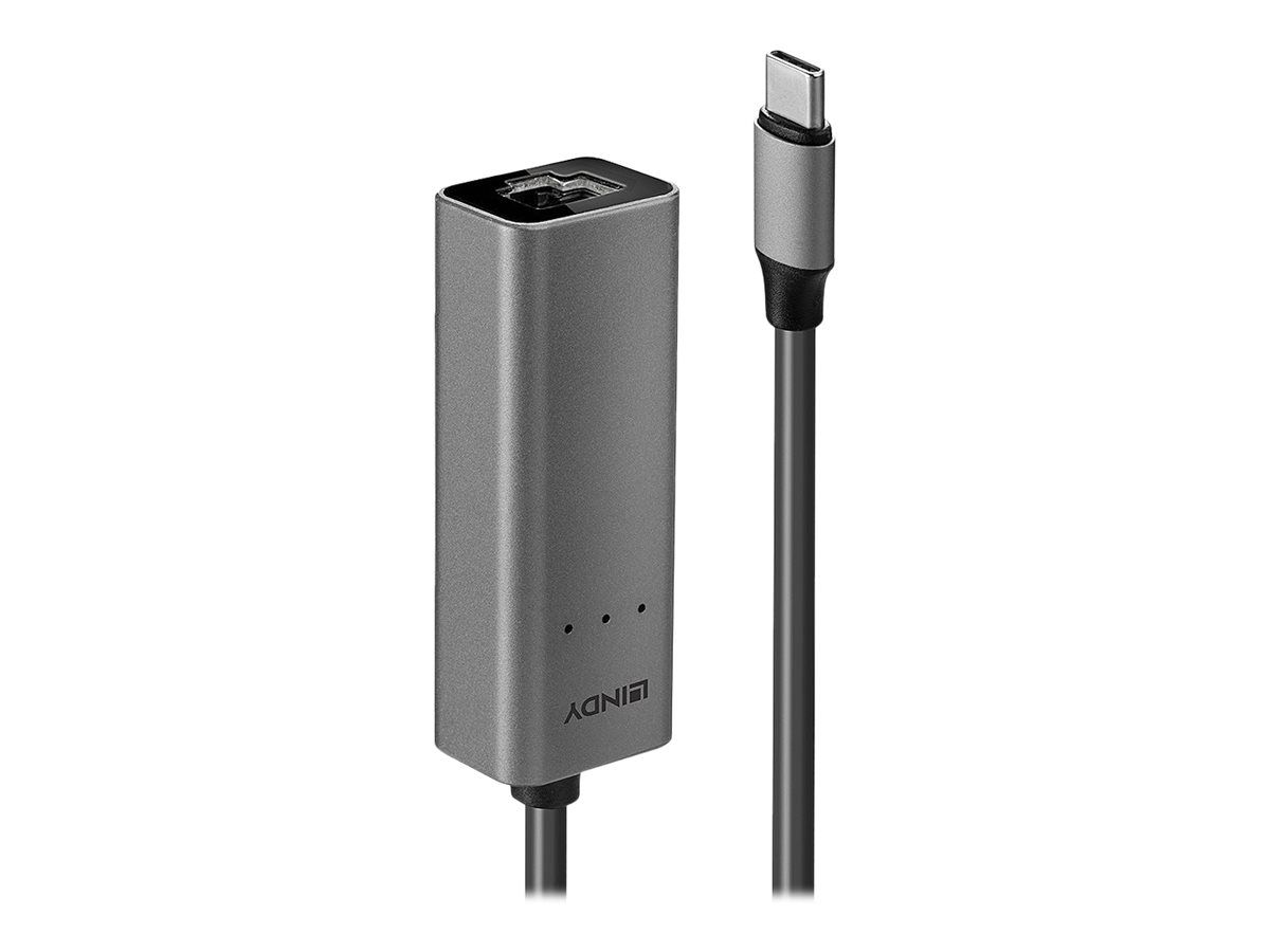 Lindy Netzwerkadapter - USB-C 3.1 - 10M/100M/1G/2,5 Gigabit Ethernet