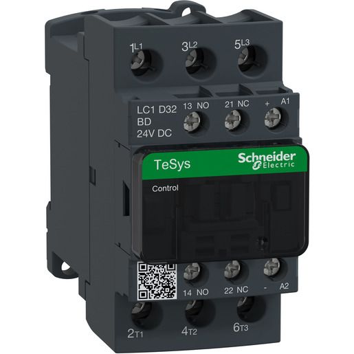Schneider Electric SCHÜTZ 3P 15KW 1S+1Ö 24VDC / SCHN.E LC1D32BD