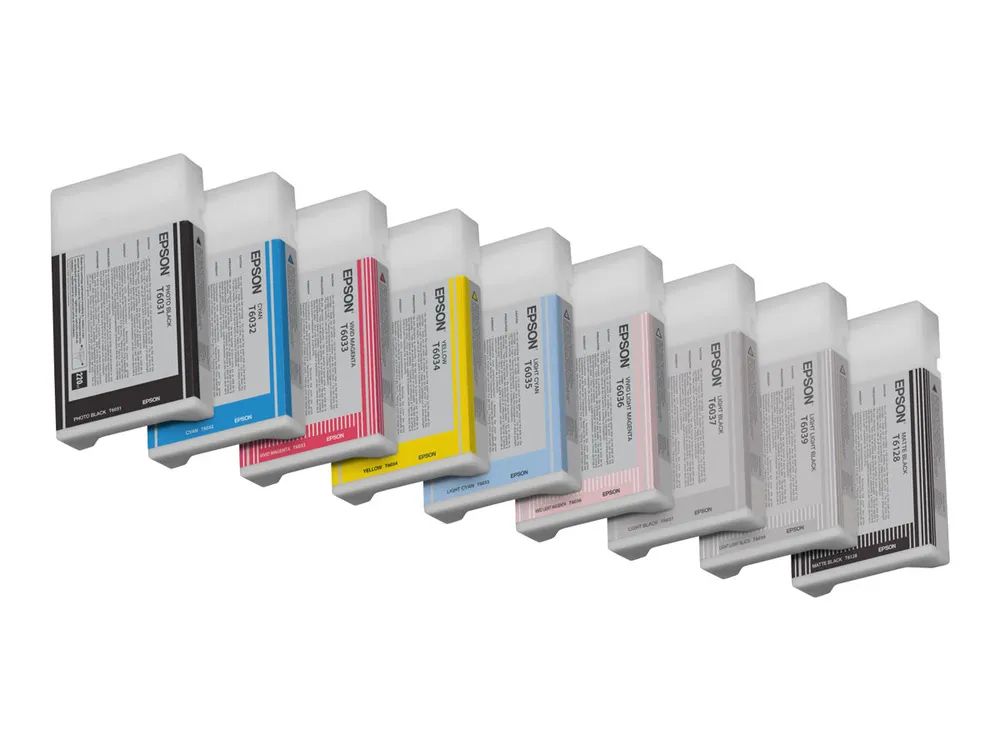Epson T6035 - 220 ml - hell Cyan - original