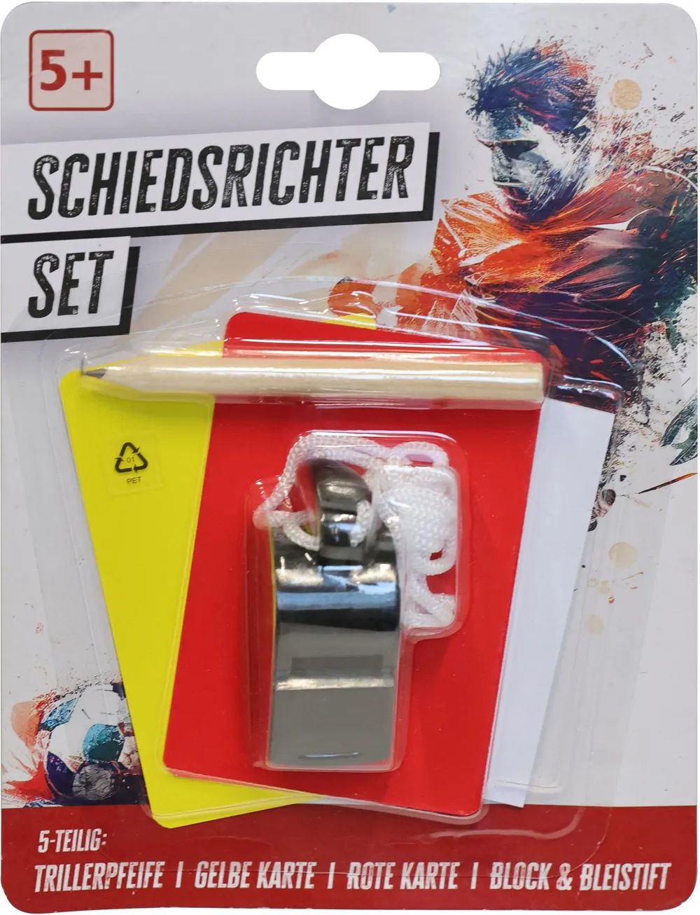VEDES Großhandel GmbH - Ware Schiedsrichter-Set 5-teilig
