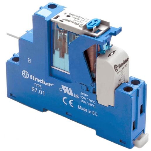 Finder KOPP.RELAIS 1W 16A 24VDC / FINDER 4C.01.9.024.0050