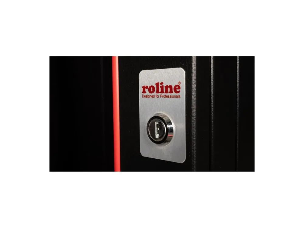 ROLINE Pro - Schrank Netzwerkschrank - zwei-teilig schwenkbar, 600 x 600 mm (B x T)