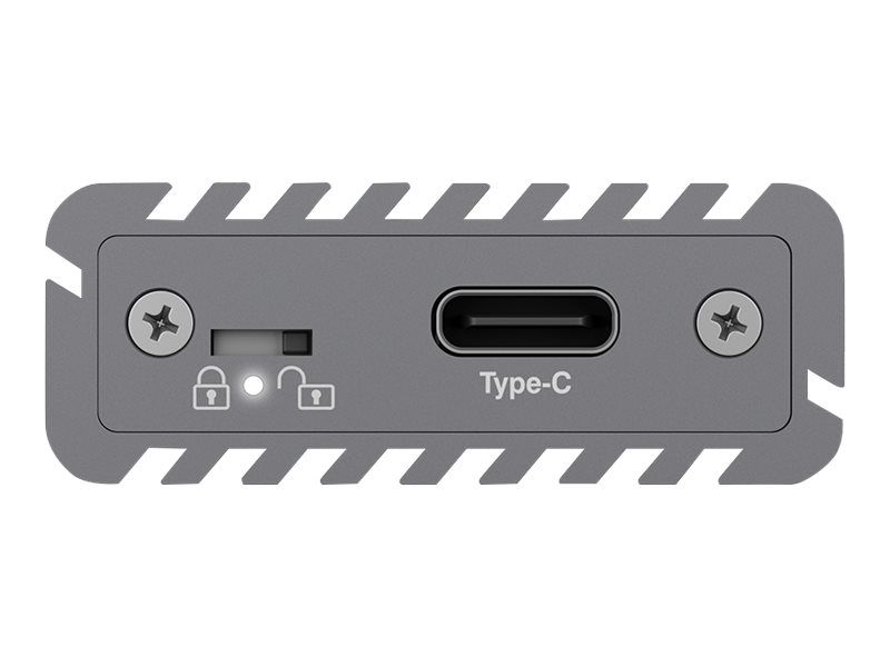 ICY BOX IB-1817M-C31 - Speichergehäuse mit Datenanzeige - M.2 - NVMe - USB 3.1 (Gen 2)