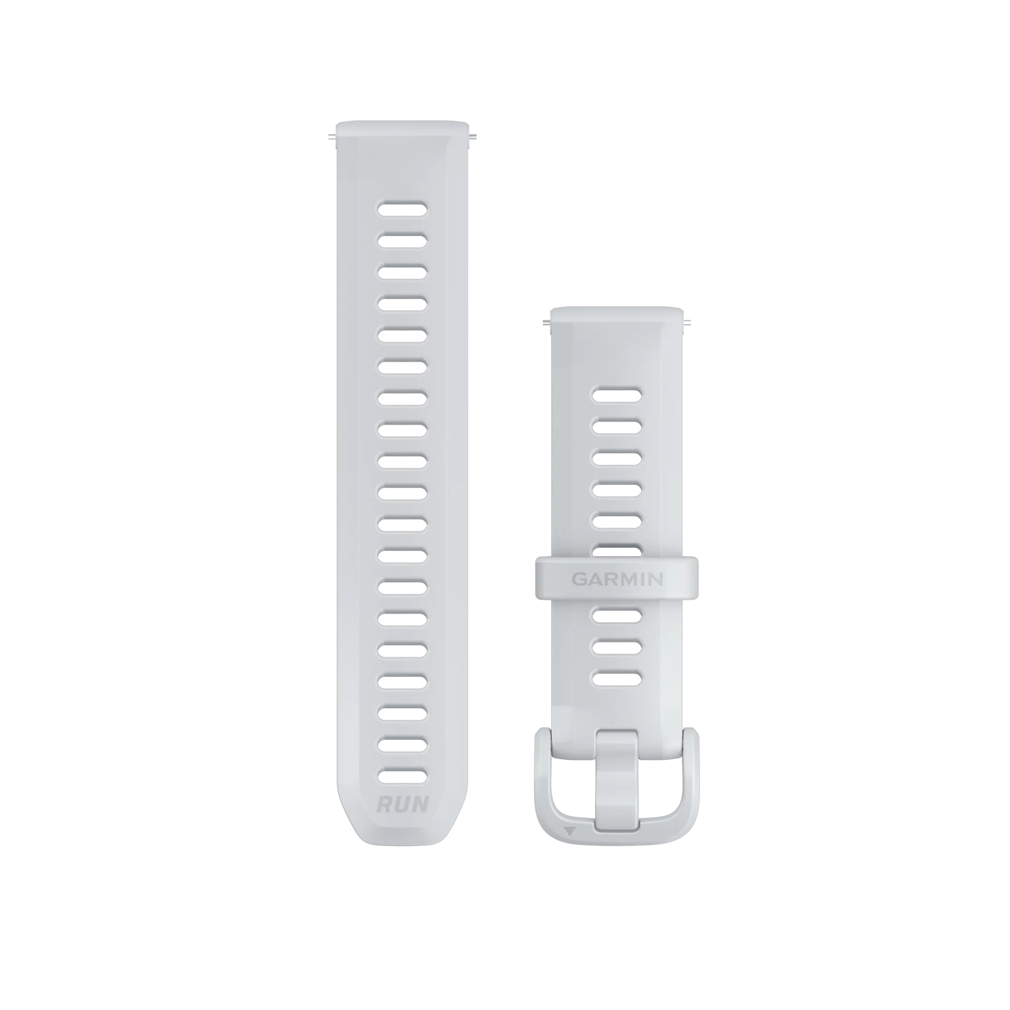 Garmin Schnellwechsel-Armband 20mm Silikon Steinweiss mit Teilen aus Faserverstärktes Polymer