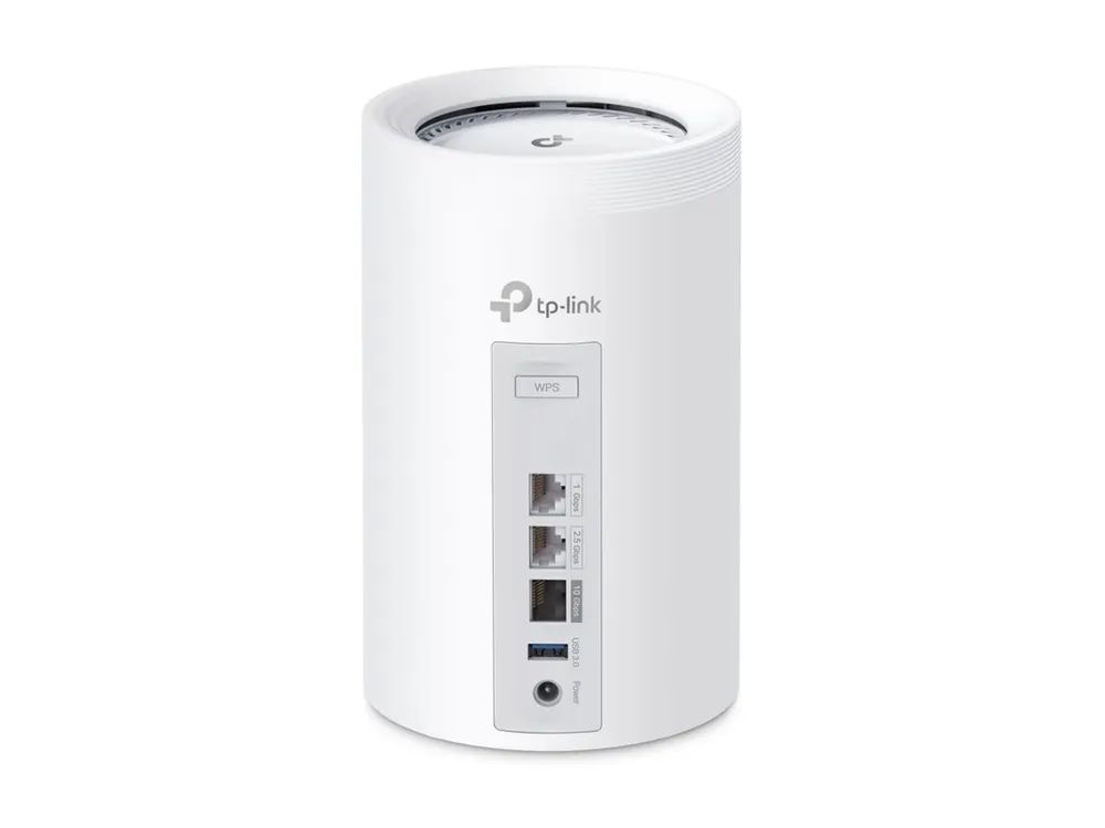 TP-LINK Deco BE68 V1 - WLAN-System - (Router) - bis zu 8.100 Quadratfuß - Netz 2.5GbE, 10GbE, Wi-Fi 7 Multi-Band (Packung mit 3)