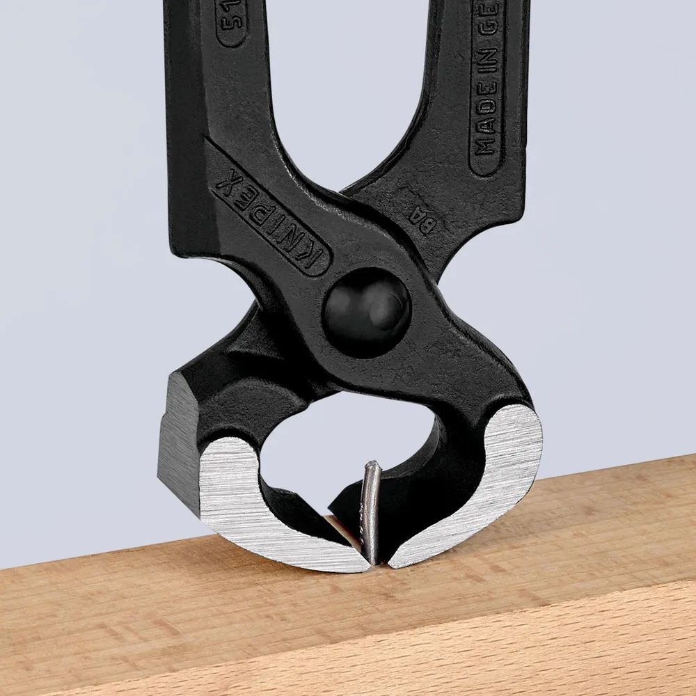 KNIPEX 51 01 210 Hammerzange mit Kunststoff überzogen schwarz atramentiert 210 mm