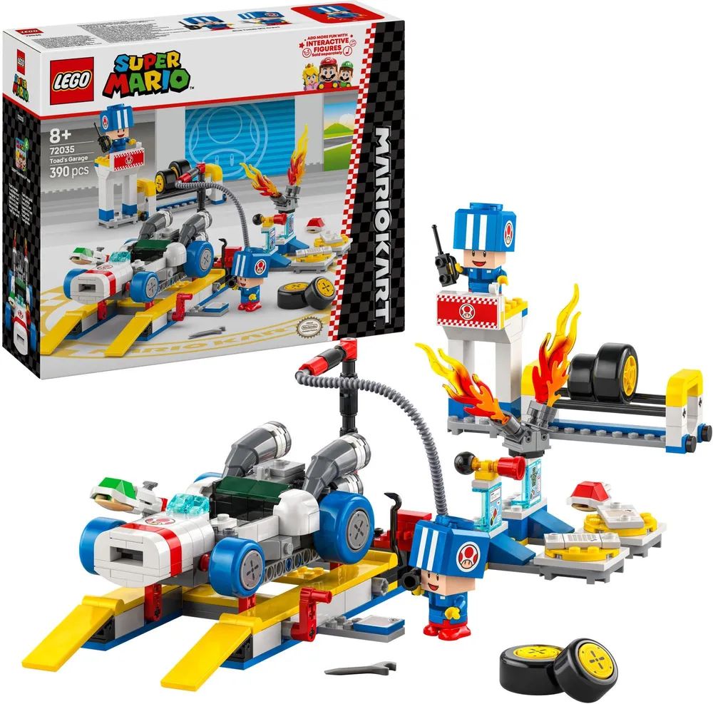 LEGO 72035 Super Mario - Kart Toads Werkstatt