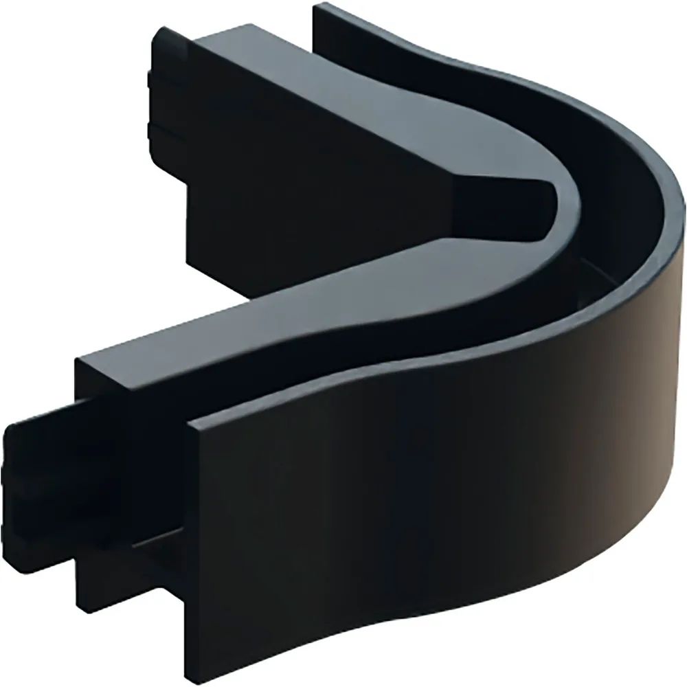 DOMUS LINE Aluprofil Andy Aussenecke schwarz