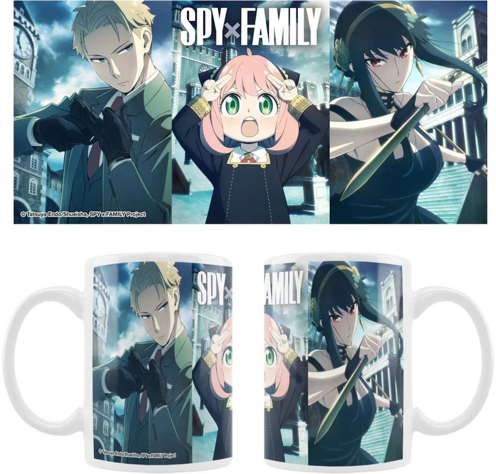 Crunchyroll GmbH Tasse - Spy x Family - Loid, Anya, Yor