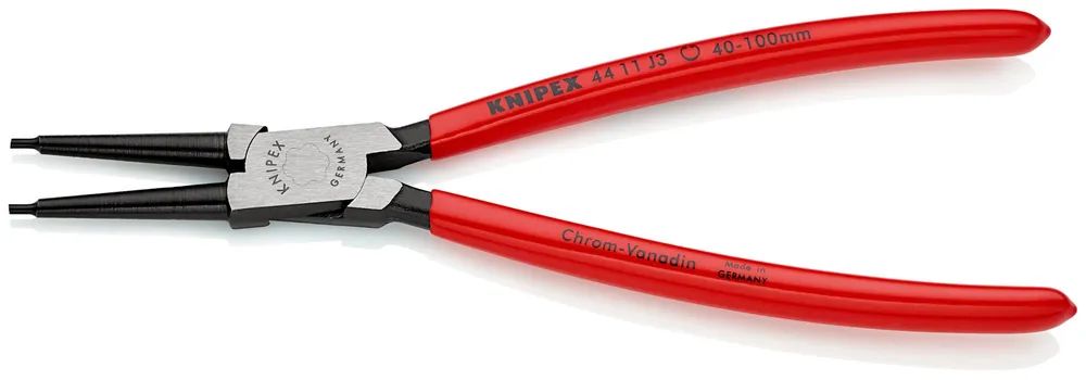 KNIPEX Sicherungsringzange für Innenringe in Bohrungen mit Kunststoff überzogen schwarz atramentiert 225 mm