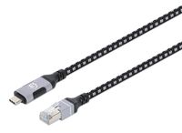 Manhattan USB-C auf Gigabit Ethernet-Netzwerkkabel - Digital/Daten - Netzwerk