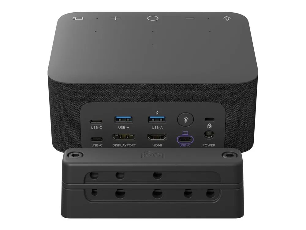 Logitech Logi Dock Focus Room Kit - Kit für Videokonferenzen (Logitech Logi Dock, Logitech BRIO Ultra HD Pro Webcam)