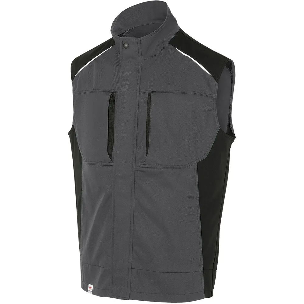 KÜBLER Weste Activiq 7250 anthrazit/schwarz L