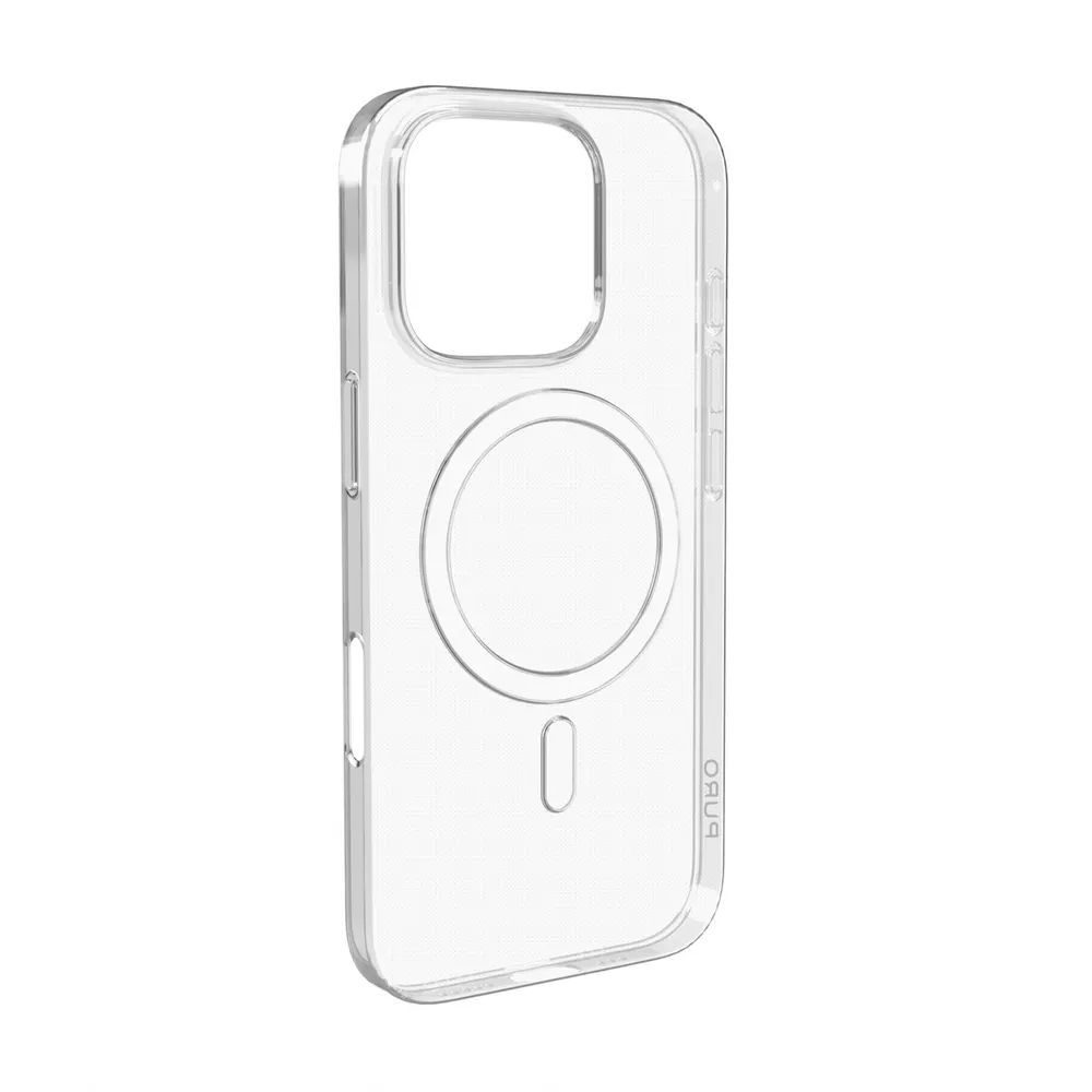 PURO 03 MAG MagSafe kompatibles Cover für iPhone 16 PRO, transparent