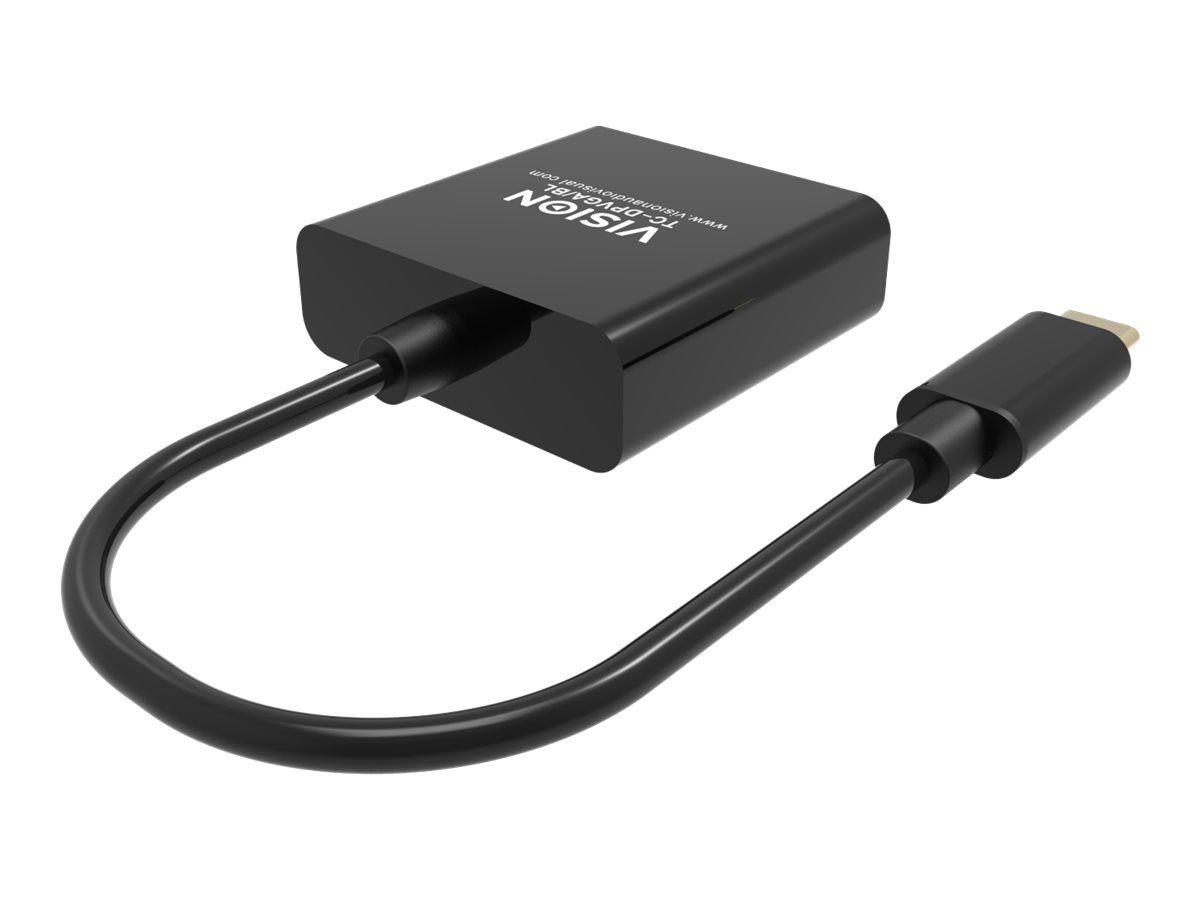 Vision Videoadapter - 24 pin USB-C männlich zu HD-15 (VGA)