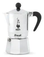 Bialetti Break - Mokka-Kanne - Silber - Aluminium - 1 Tassen - Nylon - 110 mm