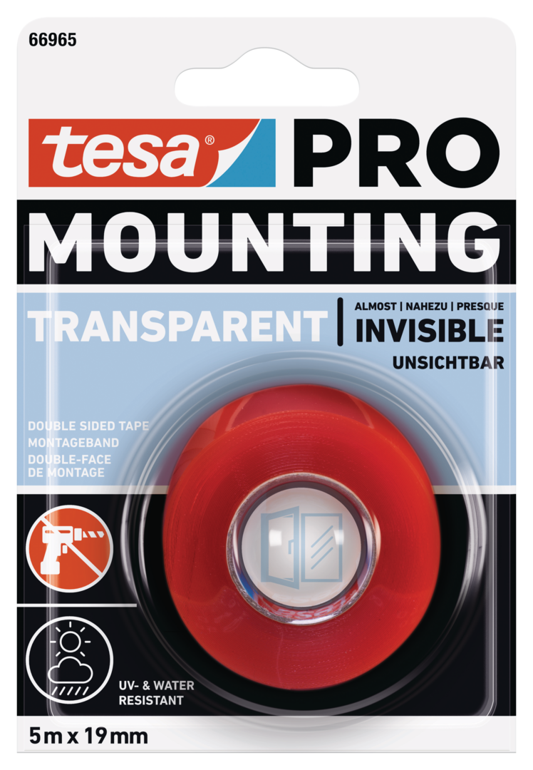 tesa® PRO Mounting transparent 500-19
