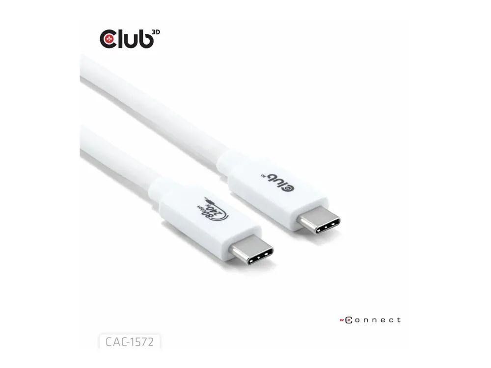 Club 3D USB-Kabel - 24 pin USB-C (M) zu 24 pin USB-C (M)