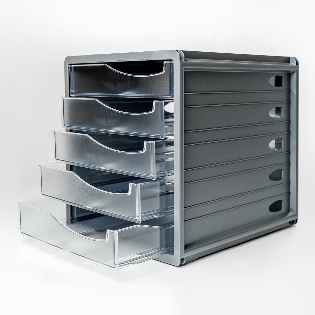 Rotho Spacebox 5 Schübe geschlossen