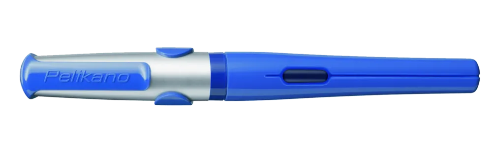 Pelikan Pelikano® Original Füller für Linkshänder, Blau, Feder L, Faltschachtel